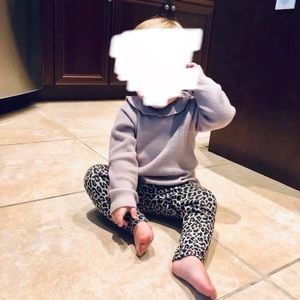 Zara baby animal print pants